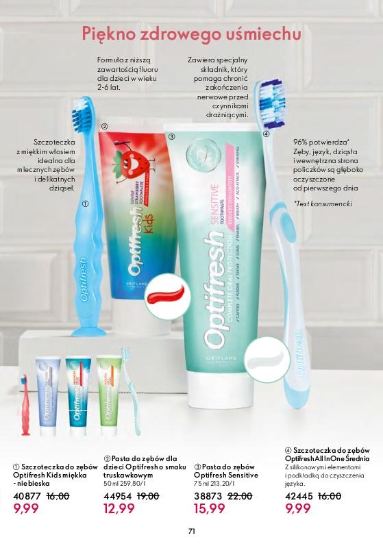 Gazetka promocyjna Oriflame str. 71