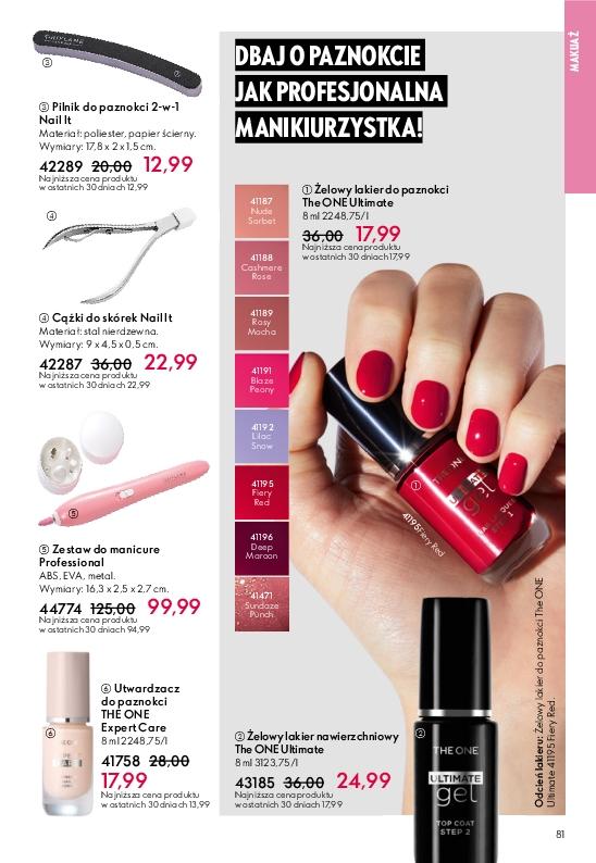 Gazetka promocyjna Oriflame str. 81