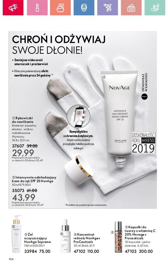 Gazetka promocyjna Oriflame str. 104