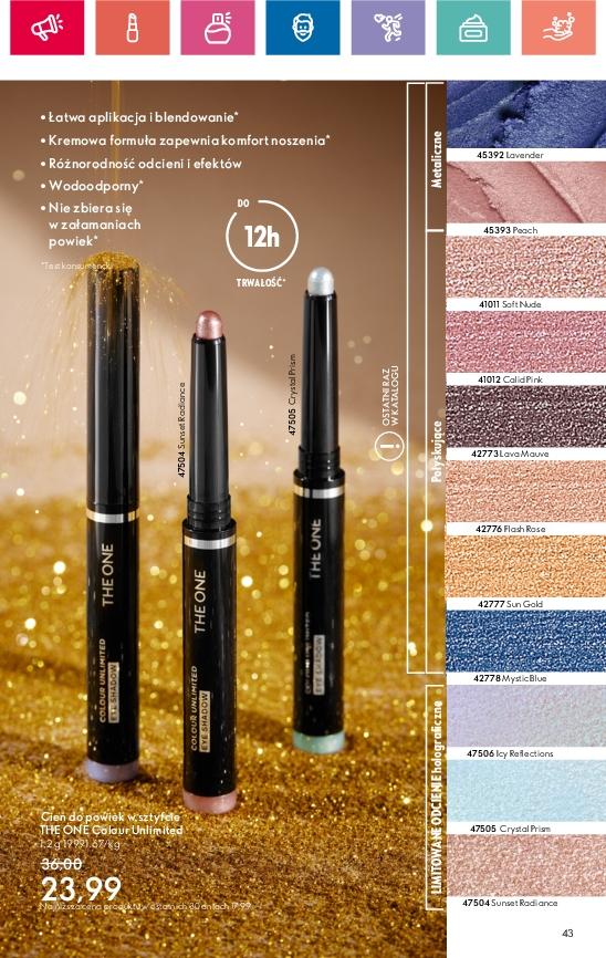 Gazetka promocyjna Oriflame str. 43