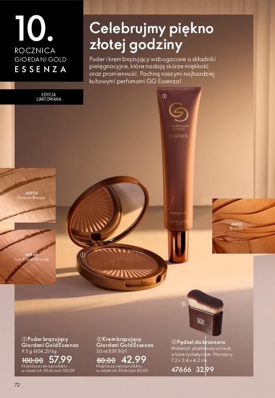 Gazetka promocyjna Oriflame str. 72