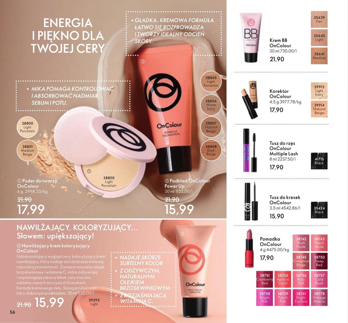 Gazetka promocyjna Oriflame str. 56