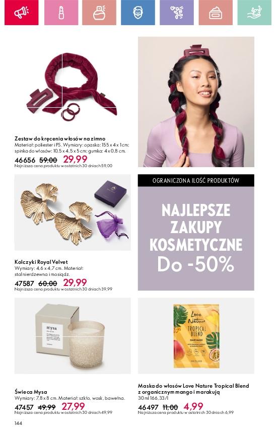 Gazetka promocyjna Oriflame str. 144