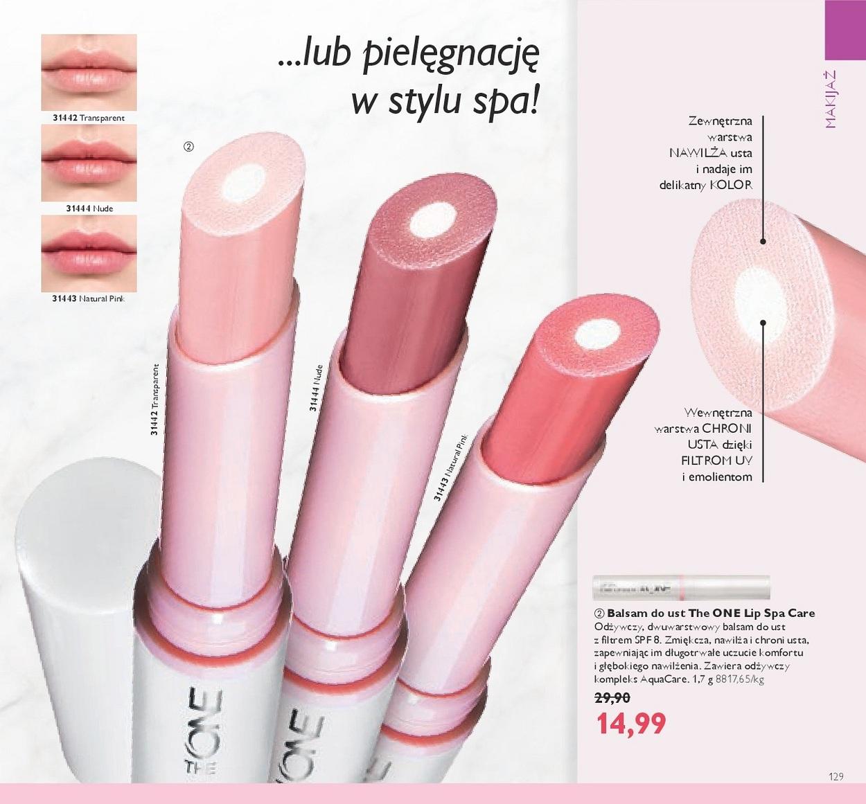Gazetka promocyjna Oriflame str. 129