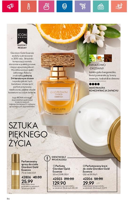 Gazetka promocyjna Oriflame str. 86