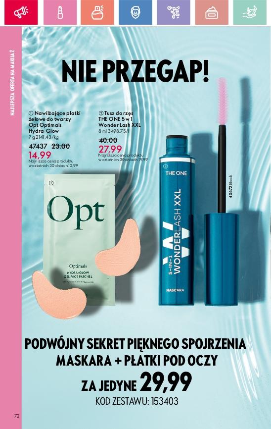 Gazetka promocyjna Oriflame str. 72