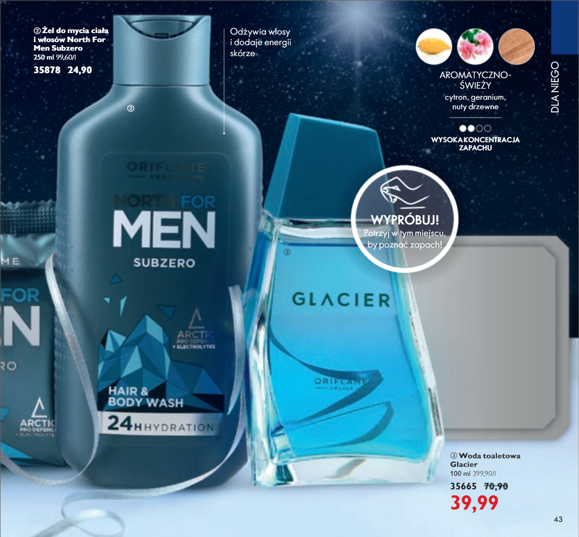 Gazetka promocyjna Oriflame str. 43