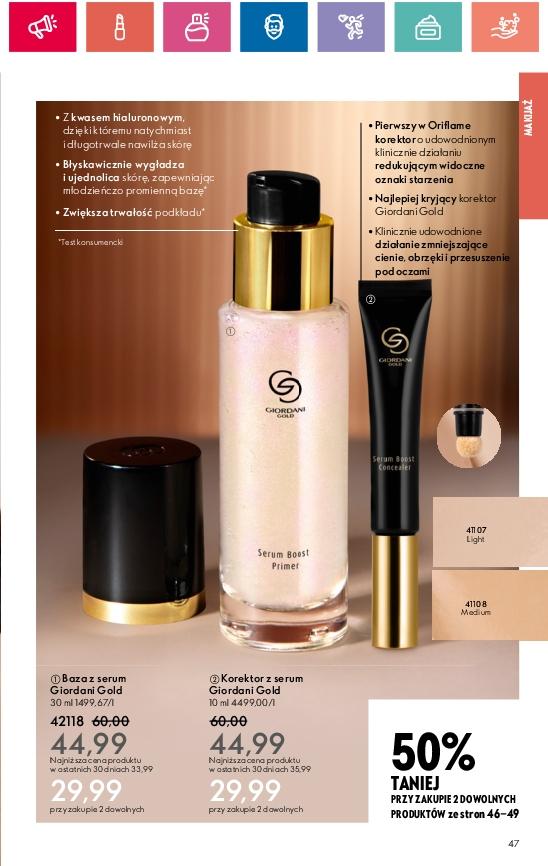 Gazetka promocyjna Oriflame str. 47