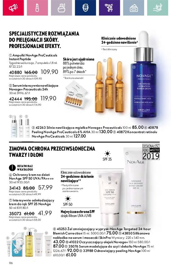 Gazetka promocyjna Oriflame str. 116