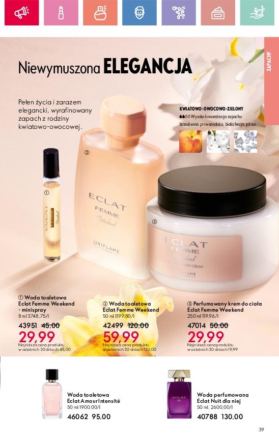 Gazetka promocyjna Oriflame str. 39
