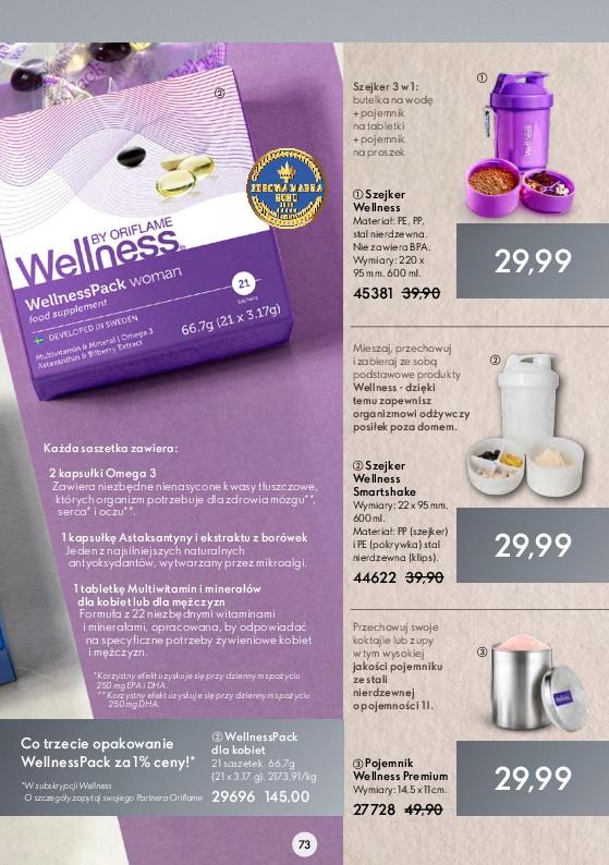 Gazetka promocyjna Oriflame str. 73