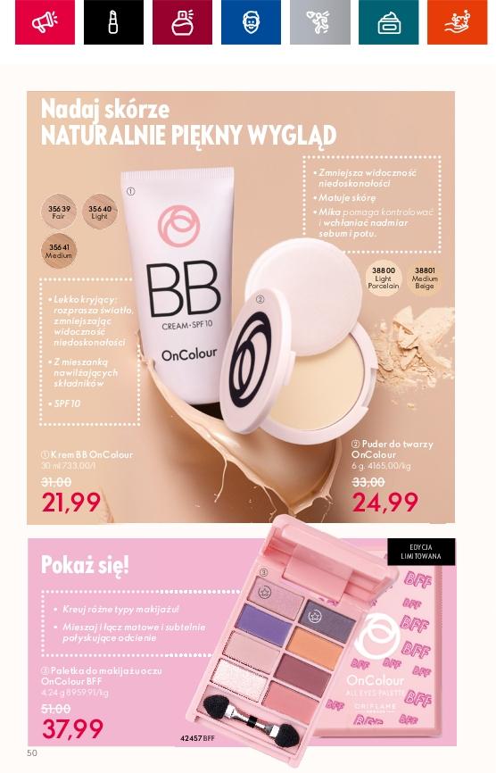 Gazetka promocyjna Oriflame str. 50
