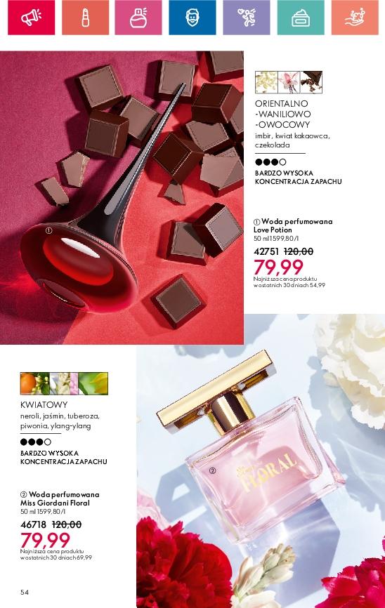 Gazetka promocyjna Oriflame str. 54