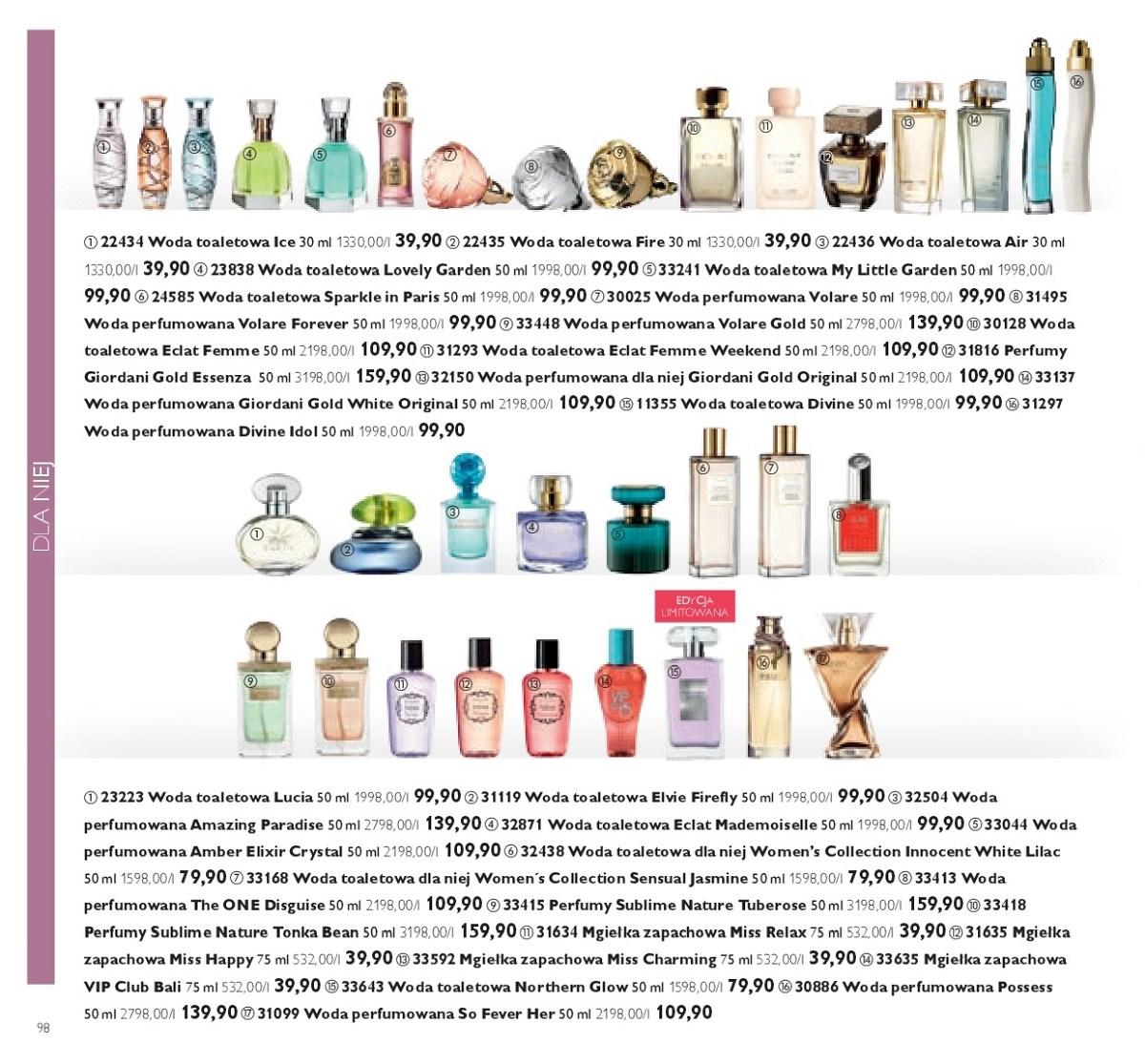 Gazetka promocyjna Oriflame str. 98