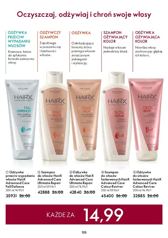 Gazetka promocyjna Oriflame str. 105