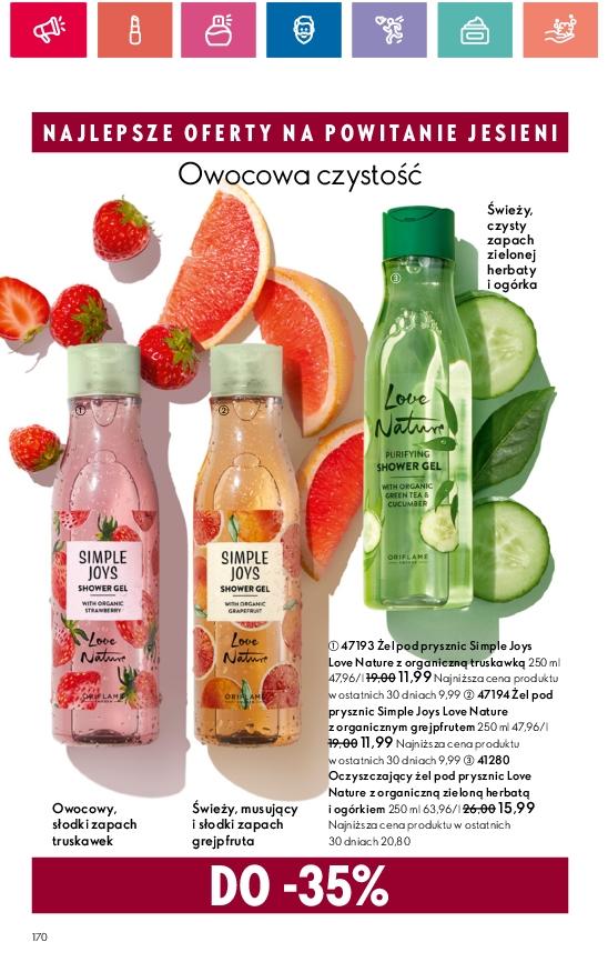 Gazetka promocyjna Oriflame str. 170