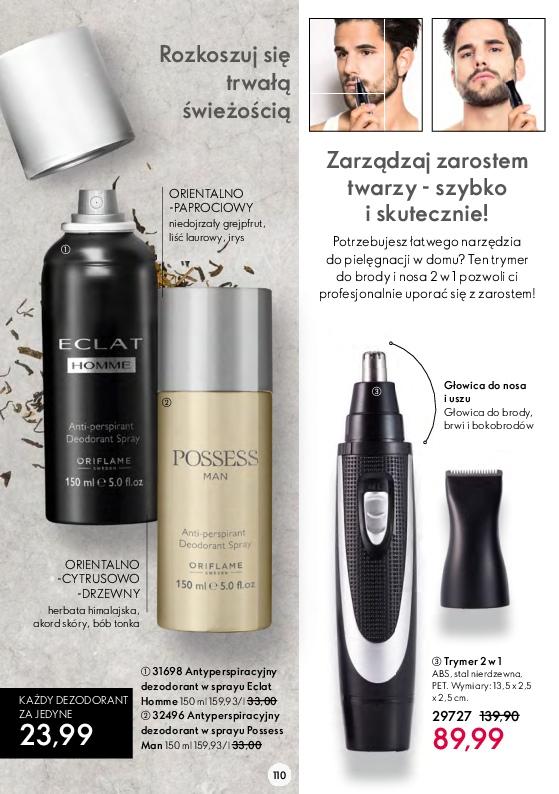 Gazetka promocyjna Oriflame str. 110
