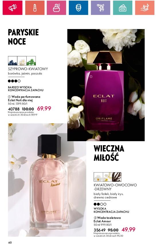 Gazetka promocyjna Oriflame str. 60