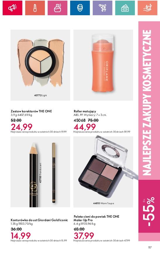 Gazetka promocyjna Oriflame str. 117