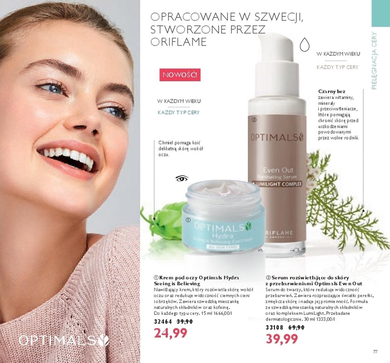 Gazetka promocyjna Oriflame str. 77
