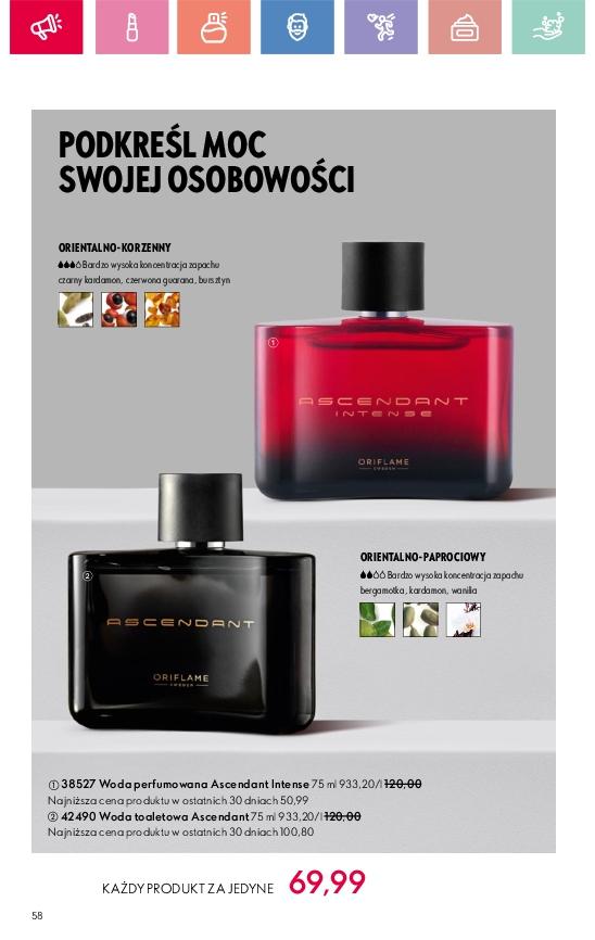 Gazetka promocyjna Oriflame str. 58