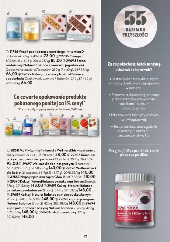 Gazetka promocyjna Oriflame str. 62