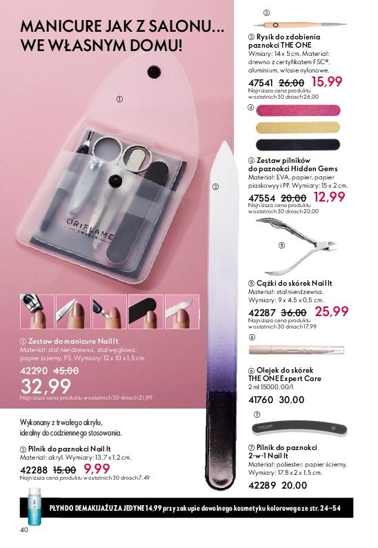 Gazetka promocyjna Oriflame str. 40