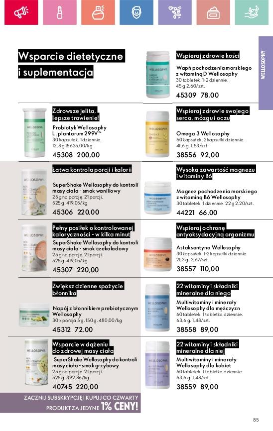 Gazetka promocyjna Oriflame str. 85
