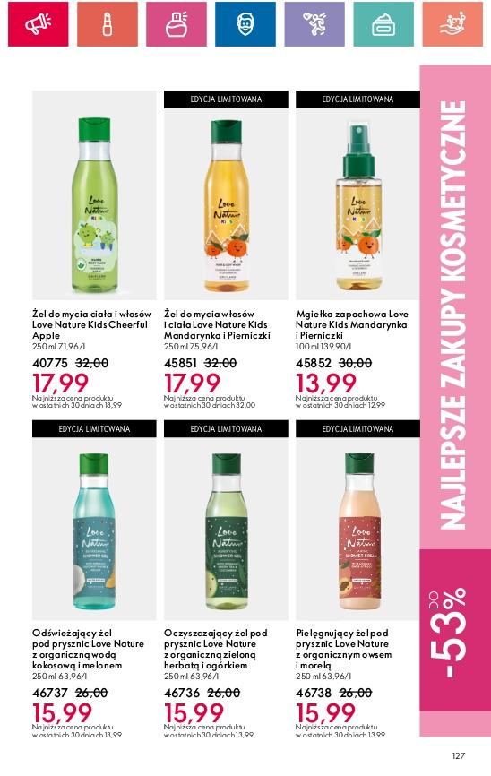 Gazetka promocyjna Oriflame str. 127