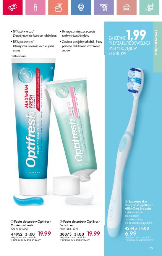 Gazetka promocyjna Oriflame str. 129