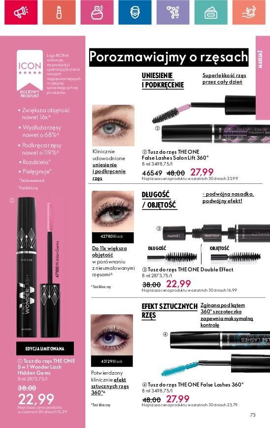 Gazetka promocyjna Oriflame str. 73