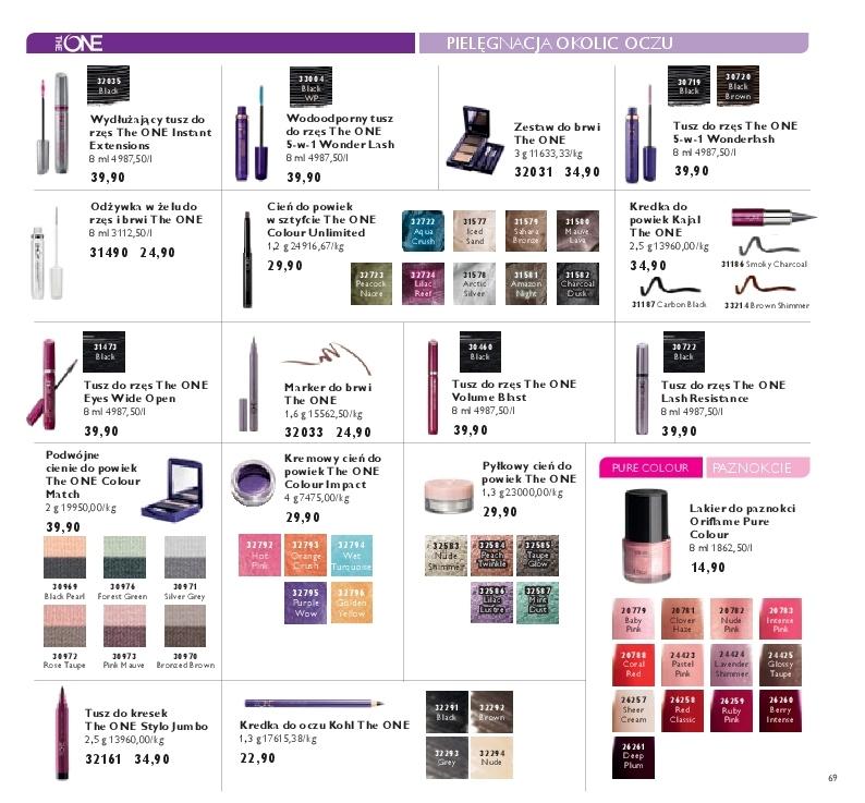 Gazetka promocyjna Oriflame str. 69