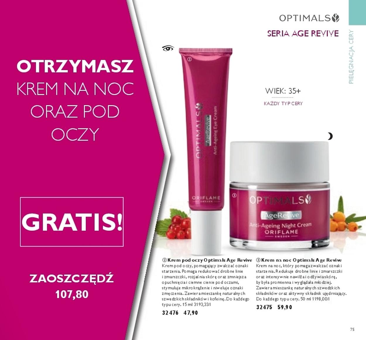 Gazetka promocyjna Oriflame str. 75