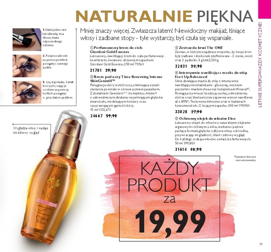 Gazetka promocyjna Oriflame str. 19