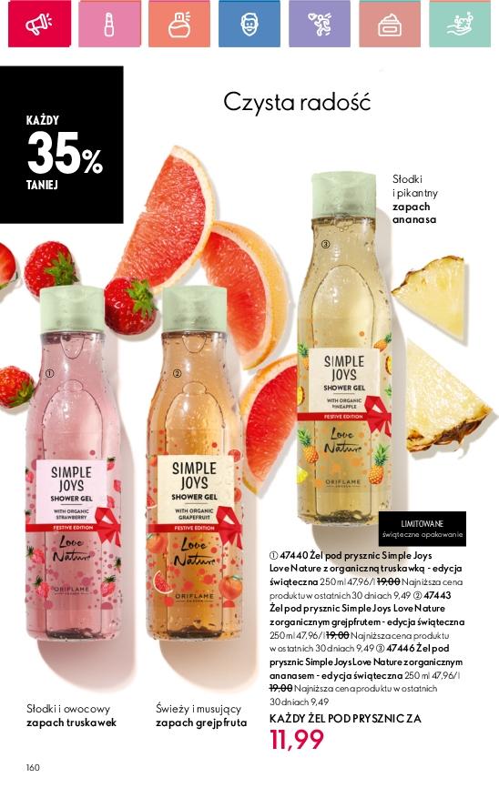 Gazetka promocyjna Oriflame str. 160