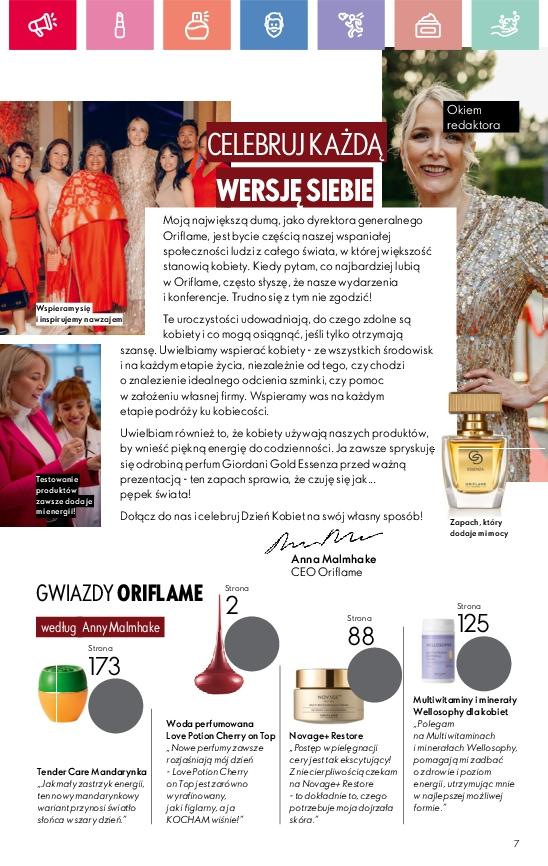 Gazetka promocyjna Oriflame str. 7