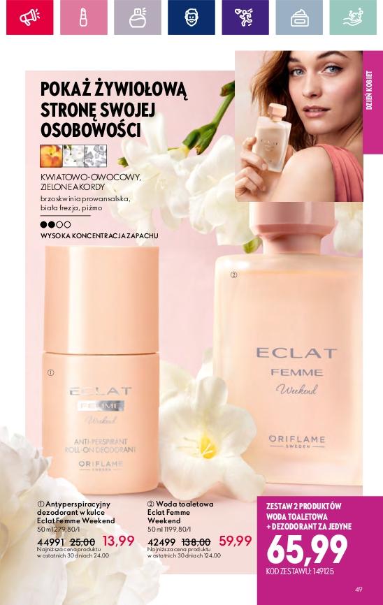 Gazetka promocyjna Oriflame str. 49