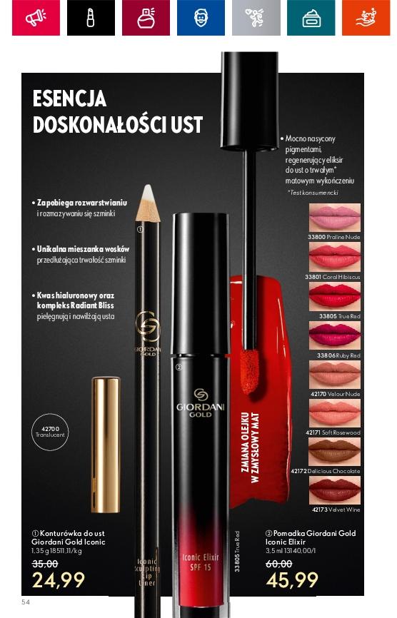 Gazetka promocyjna Oriflame str. 54