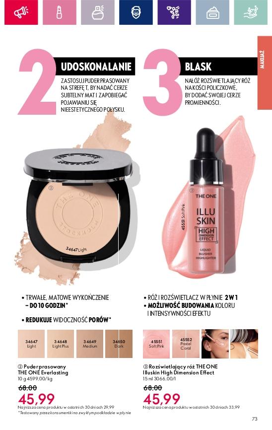 Gazetka promocyjna Oriflame str. 73