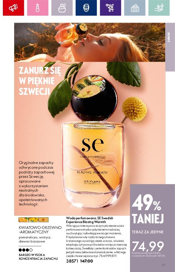 Gazetka promocyjna Oriflame str. 87