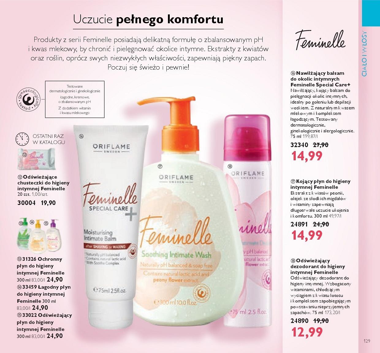 Gazetka promocyjna Oriflame str. 129