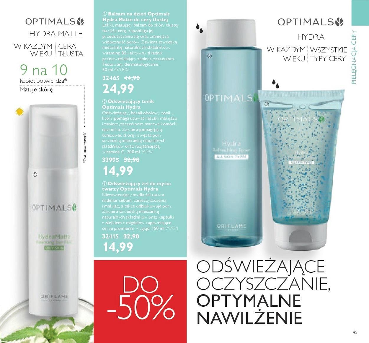 Gazetka promocyjna Oriflame str. 45