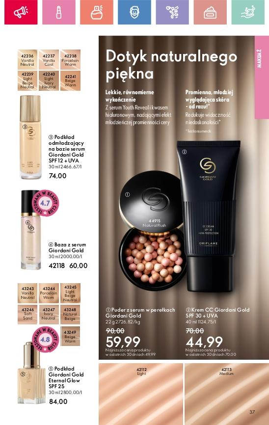 Gazetka promocyjna Oriflame str. 37