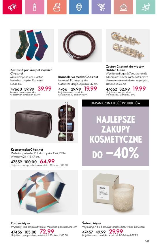 Gazetka promocyjna Oriflame str. 149