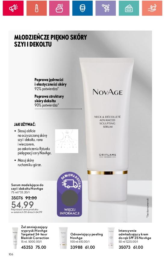 Gazetka promocyjna Oriflame str. 106