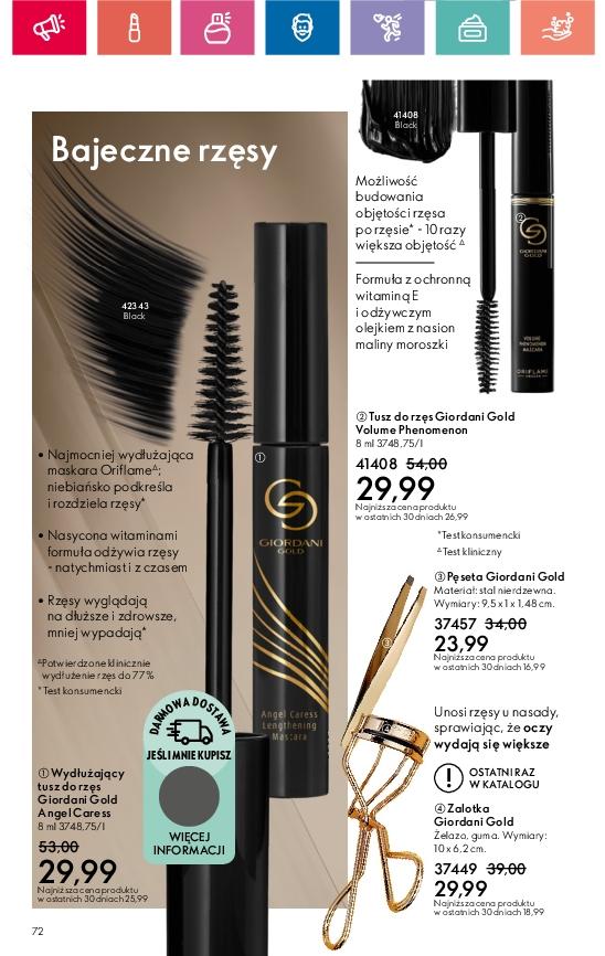 Gazetka promocyjna Oriflame str. 72