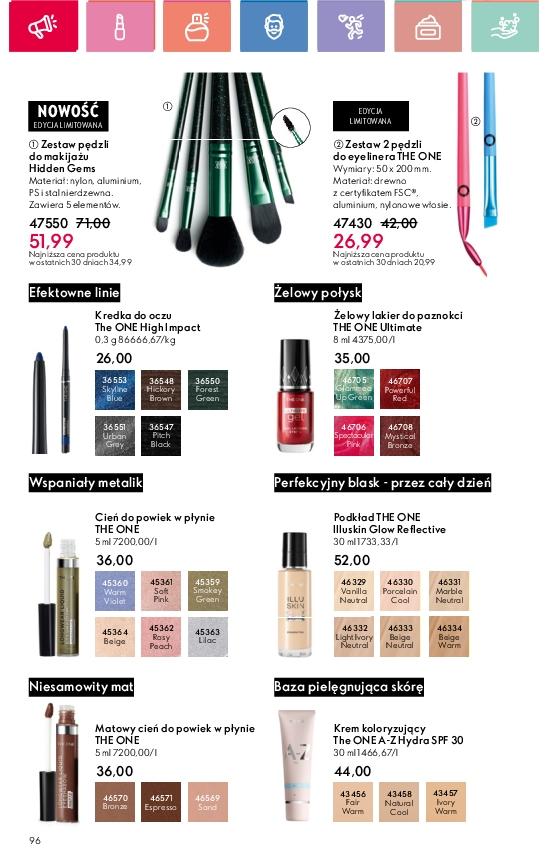Gazetka promocyjna Oriflame str. 96