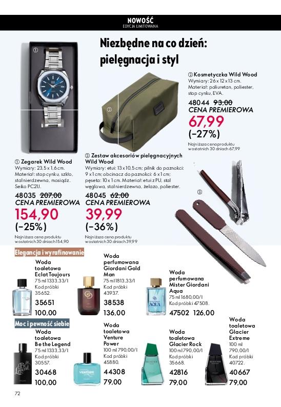 Gazetka promocyjna Oriflame str. 72