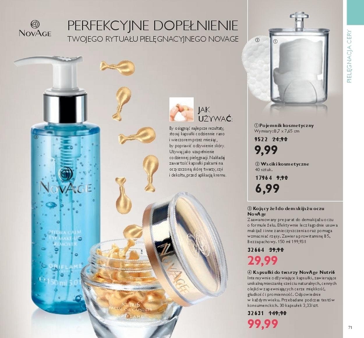 Gazetka promocyjna Oriflame str. 71