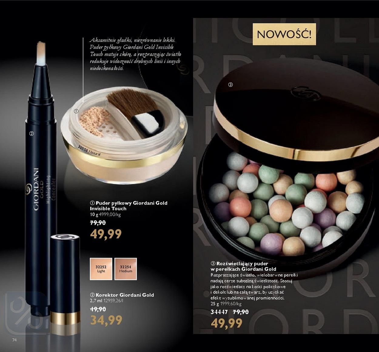 Gazetka promocyjna Oriflame str. 74